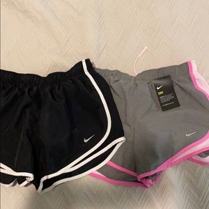 Two pairs Nike turbo short